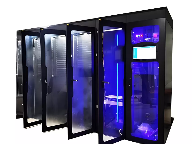 Geïntegreerde computerkamerkast